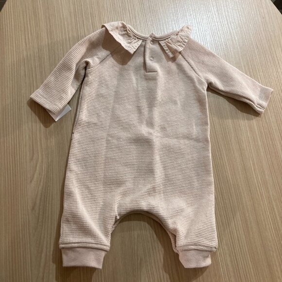 Disney Baby Lion King Nala Graphic Romper 0-3 Months Textured Waffle Knit Collar - Picture 3 of 3